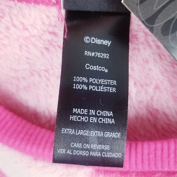 Disney Minnie Mouse Pink Pajama Set NWT, size XL - Picture 8 of 10